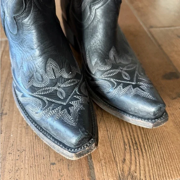 Lane Boots - Lexington Bootie Jet Black Size 9 - Picture 7 of 12